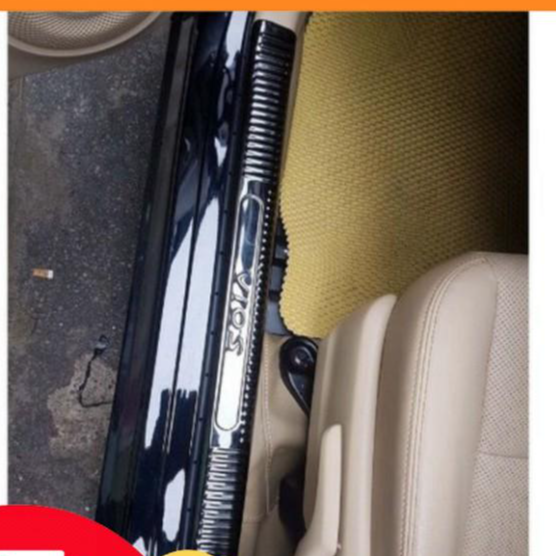 BẬC CHÂN TRONG DÀNH CHO TOYOTA VIOS 2019-2021 TITAN CAO CẤP, ỐP CHỐNG TRẦY BẬC CỬA XE Ô TÔ
