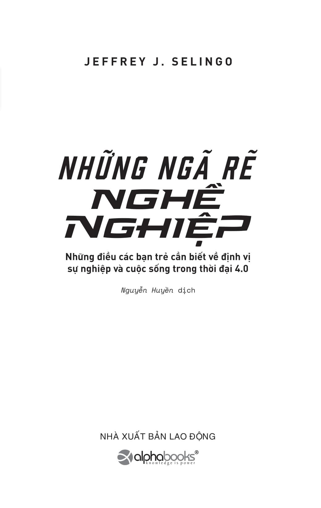 Những Ngã Rẽ Nghề Nghiệp