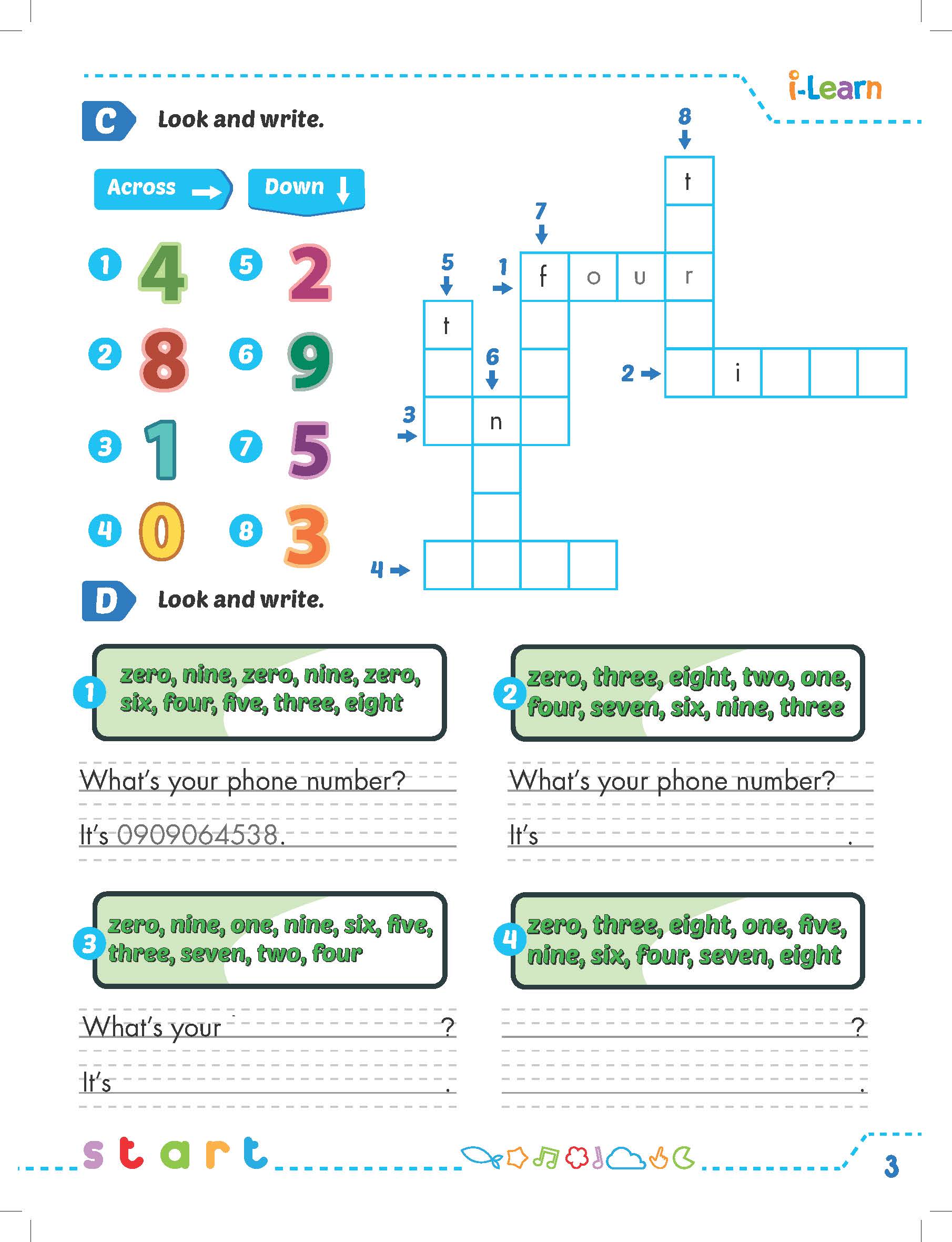 i-Learn Smart Start 3 Workbook