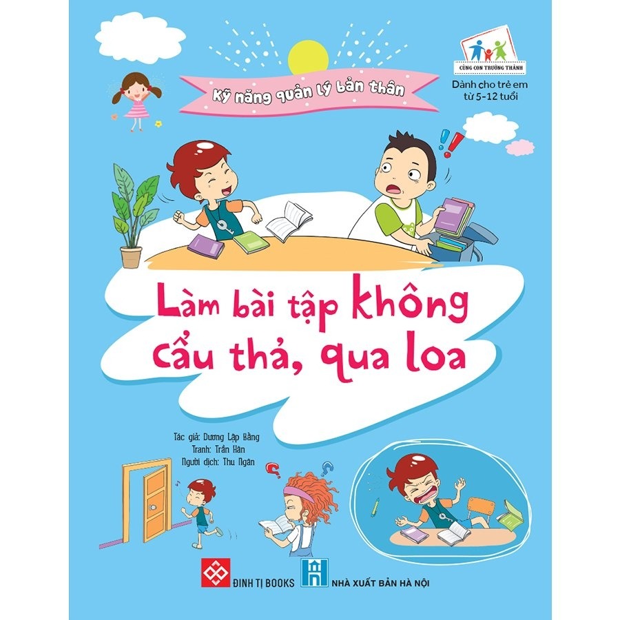 Bộ 8 cuốn sách quản lí bản thân dành cho thiếu nhi