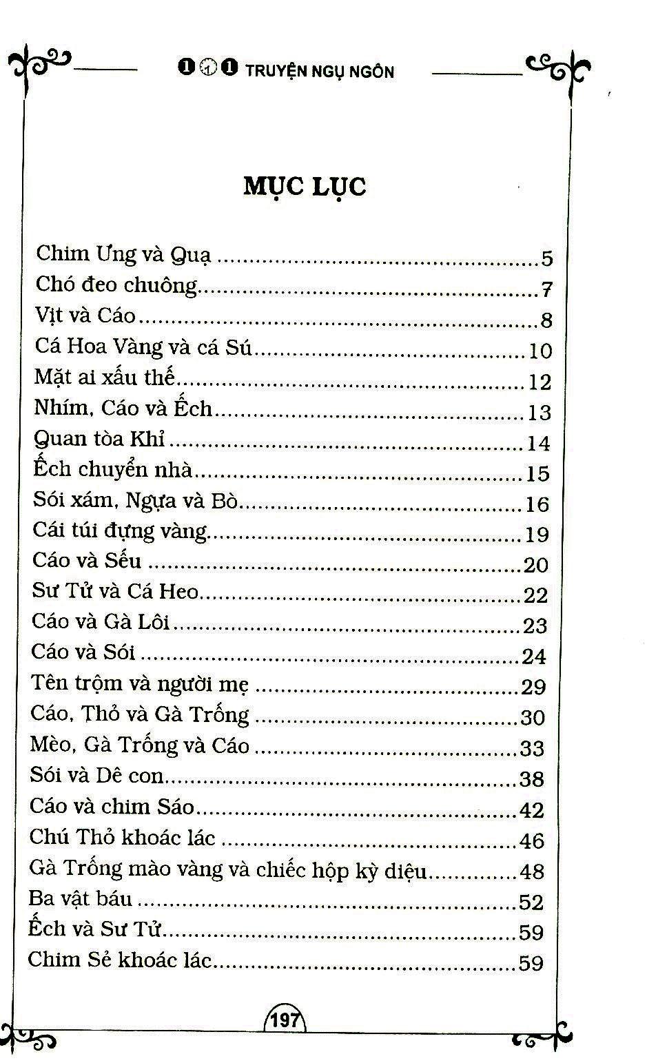 101 Truyện Ngụ Ngôn Thế Giới Chọn Lọc