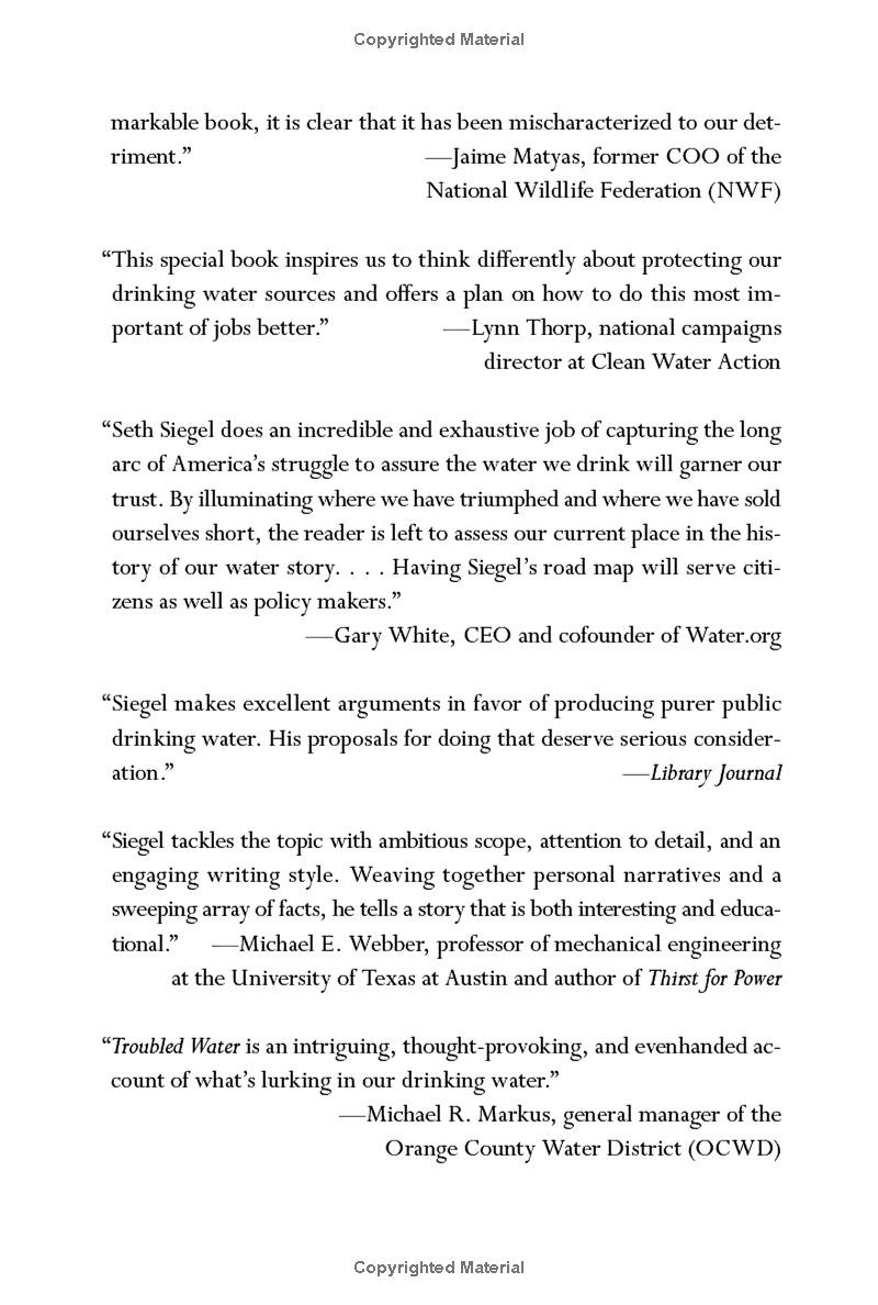 Troubled Water: What