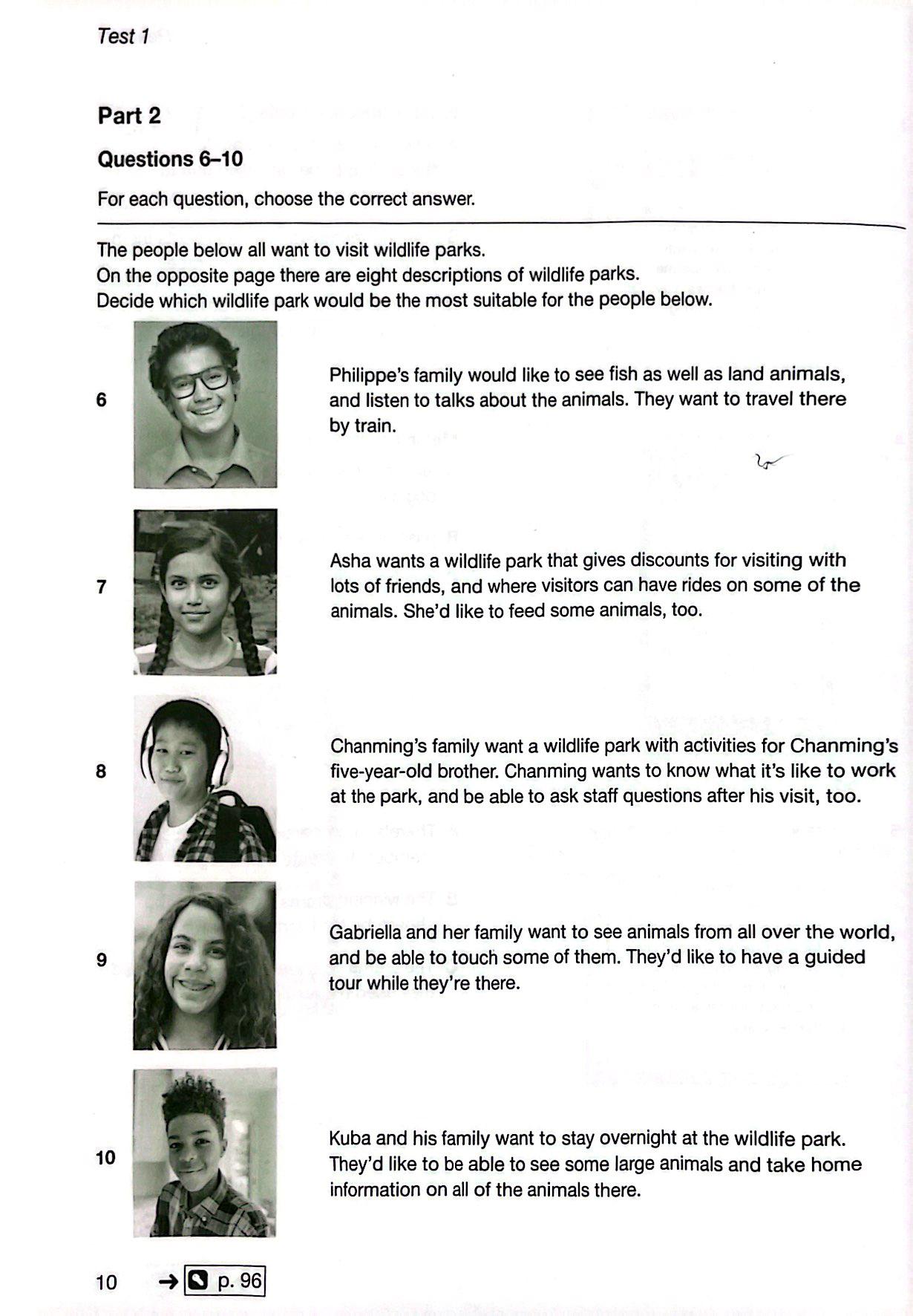 B1 Preliminary for Schools 2 Student