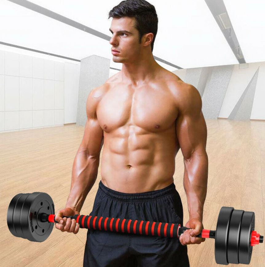 Tạ tập tay đẩy kết hợp, tạ nam nữ tập gym tập thon tay Giá tốt Hàng Chuẩn(Chọn Lực Nặng Của Tạ 20kg ,30kg, 40kg Tùy chọn)