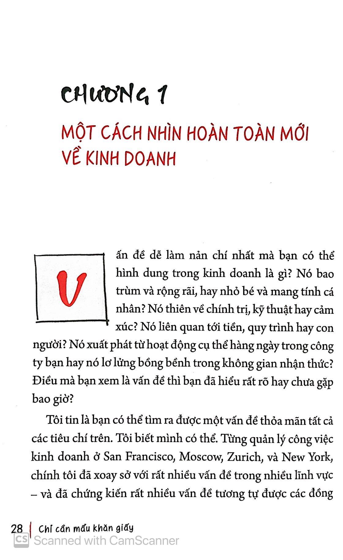 Chỉ Cần Mẩu Khăn Giấy (Tái Bản 2018)