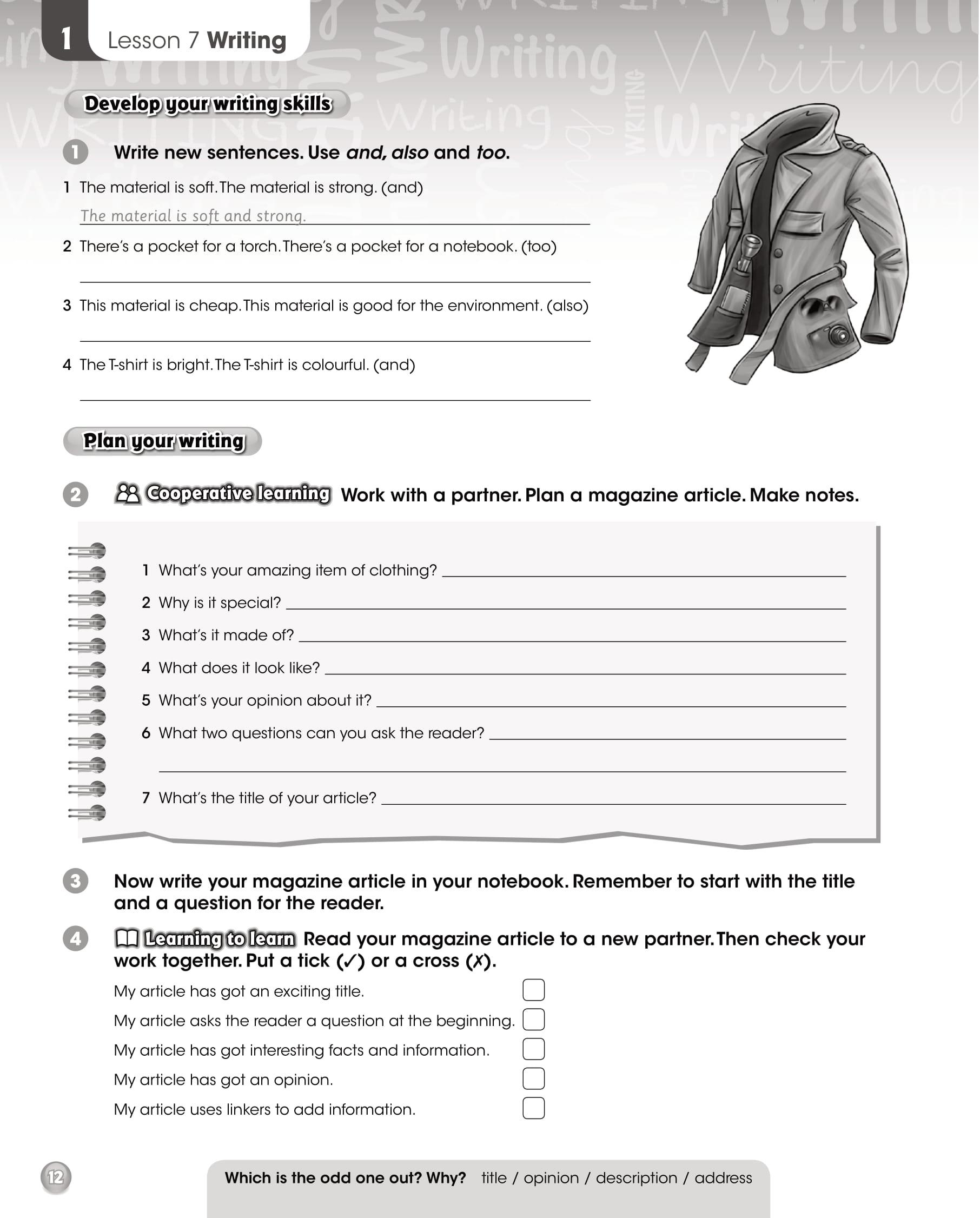 Give Me Five! Level 5 Activity Book