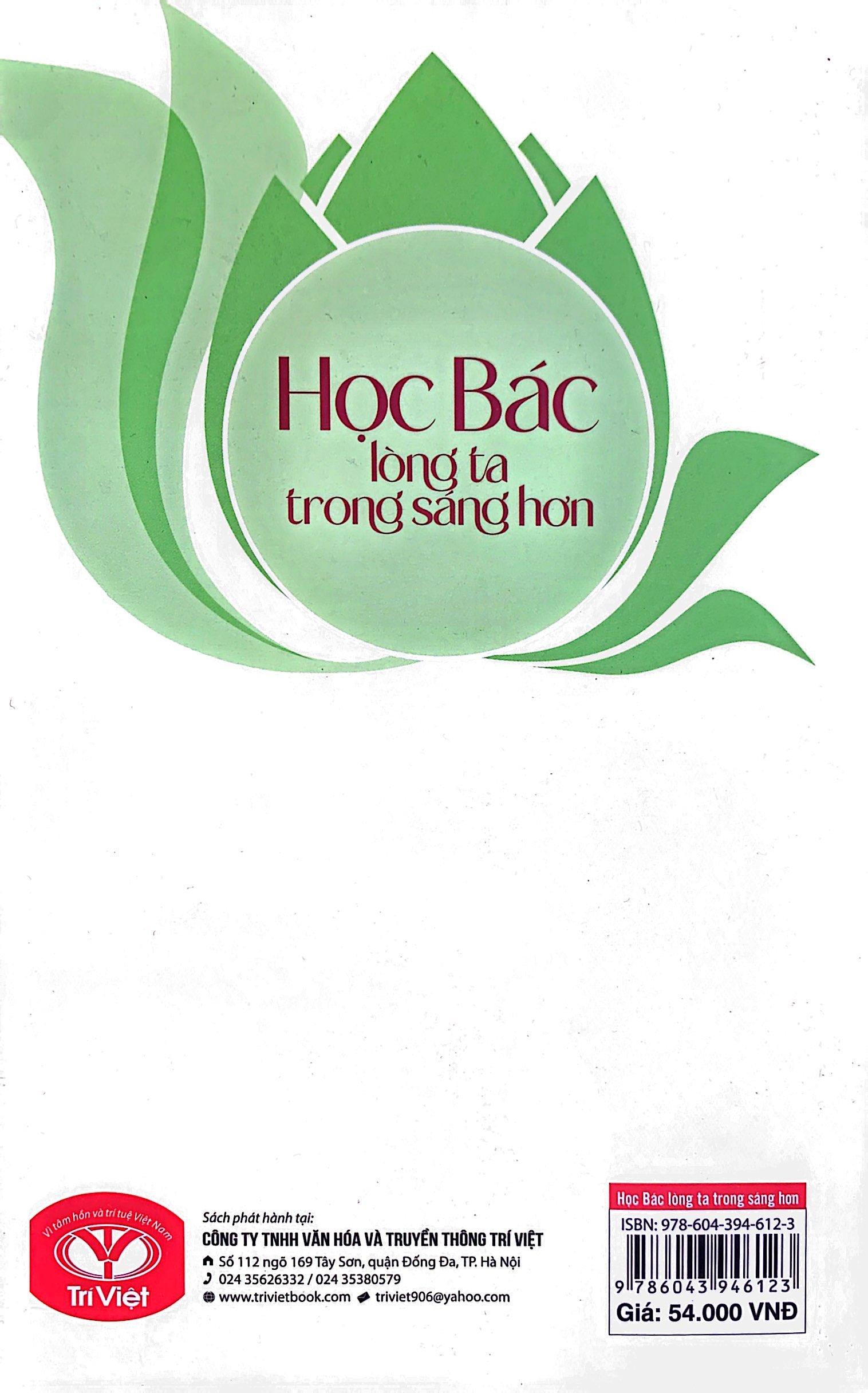 Học Bác Lòng Ta Trong Sáng Hơn