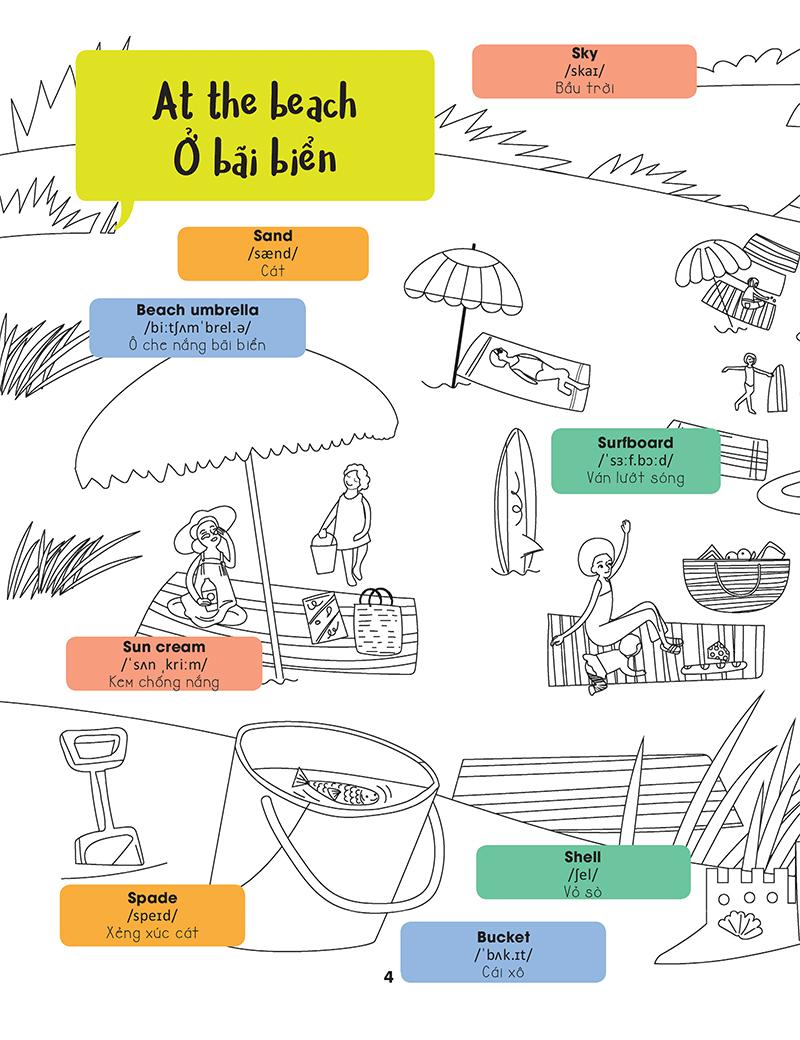 Hello English! - Xin Chào Tiếng Anh! - Tô Màu Cùng Tiếng Anh