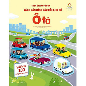 First Sticker Book - Sách Dán Hình Đầu Đời Cho Bé - Ô Tô