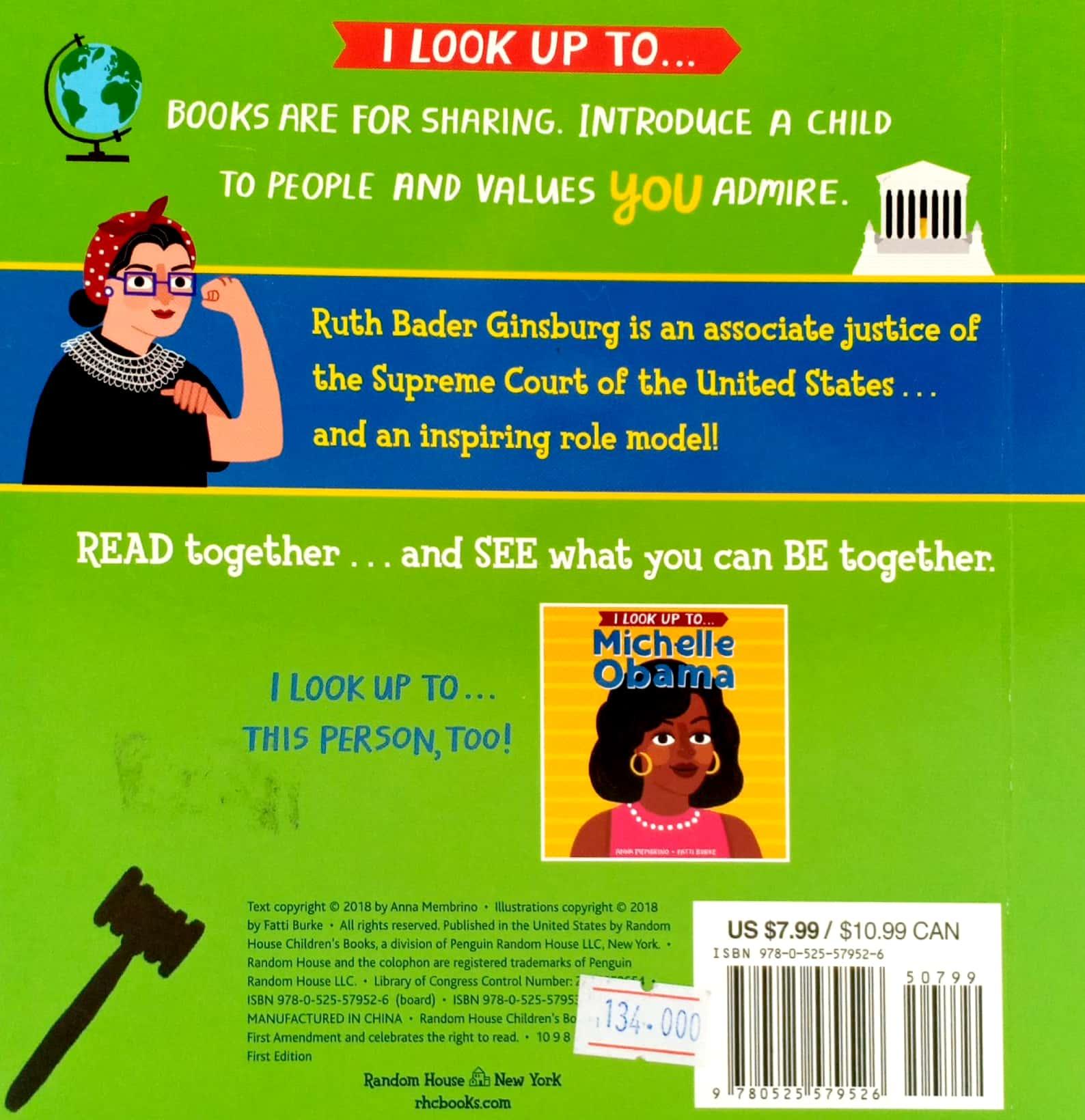 I Look Up To... Ruth Bader Ginsburg