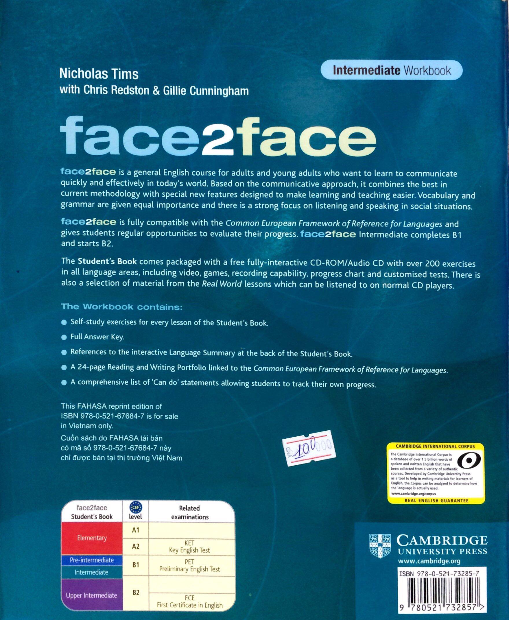 Face2Face Int WB