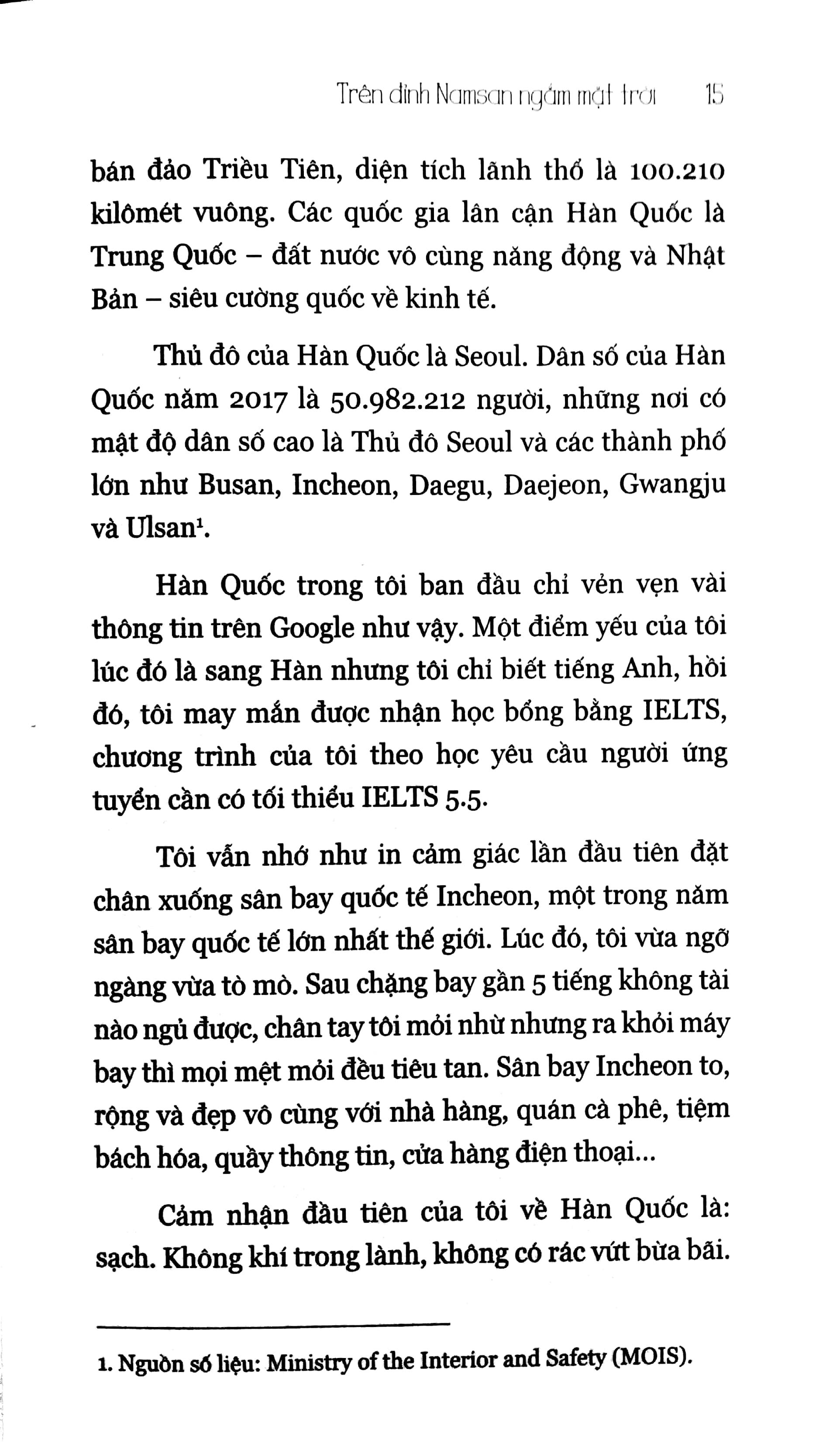Trên Đỉnh Namsan Ngắm Mặt Trời