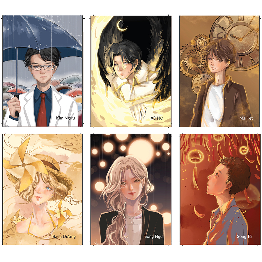 Sách - Tan (Tặng 12 Postcard Nhân Vật)