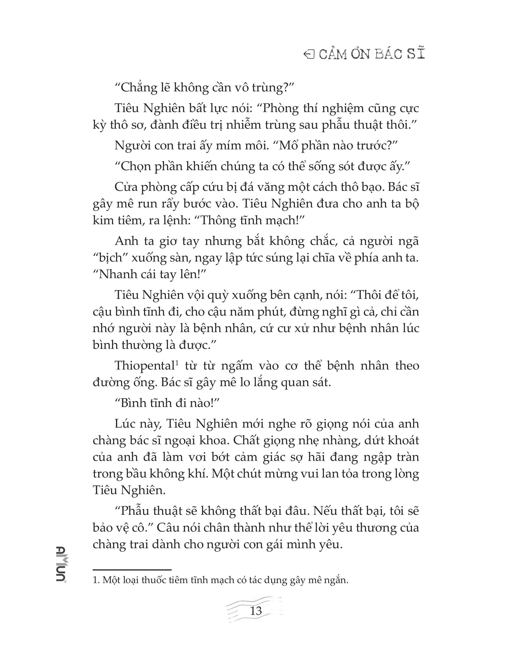 Cảm Ơn Bác Sĩ