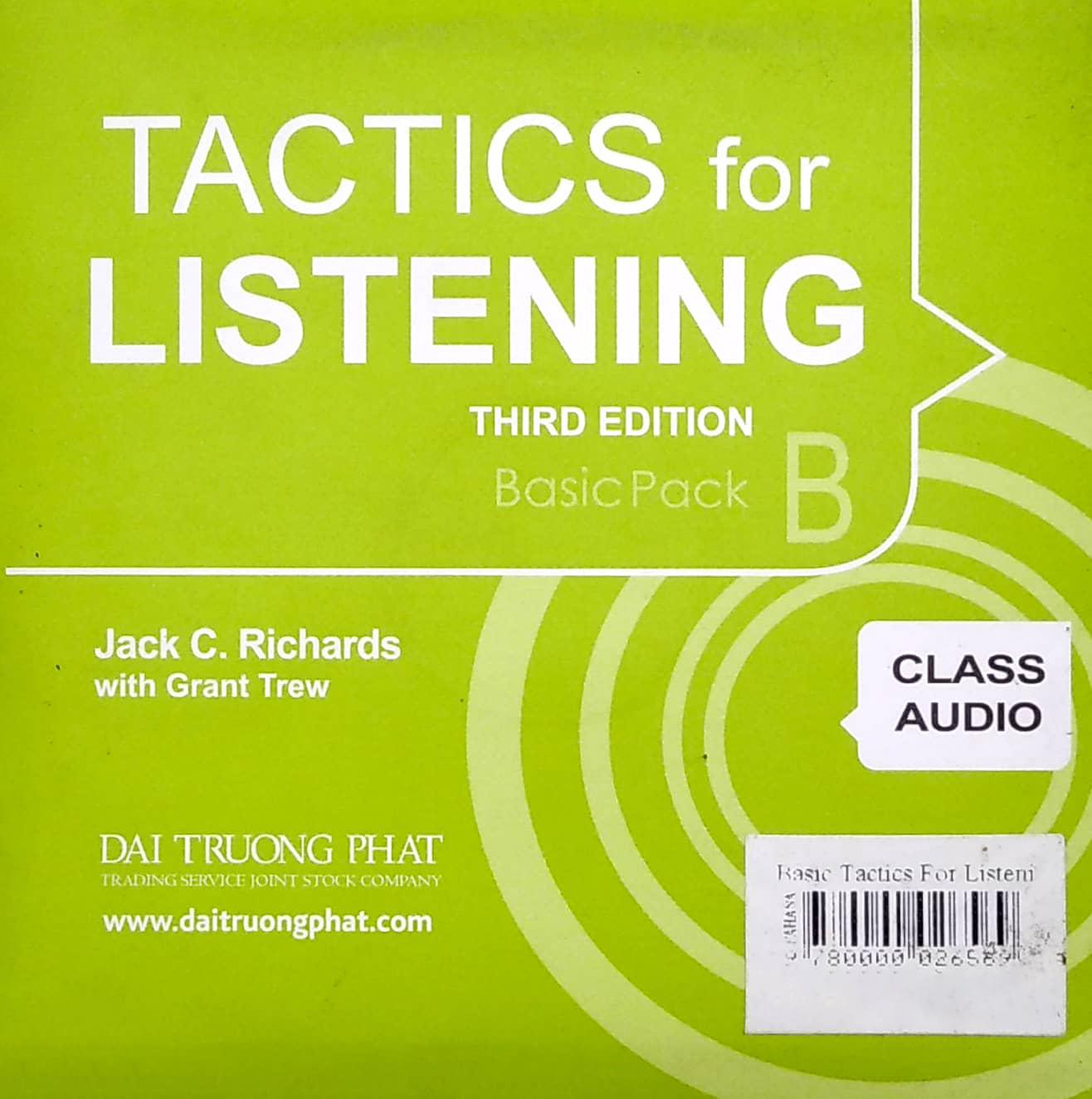 CD Tactics For Listening 3E Basic Pack B