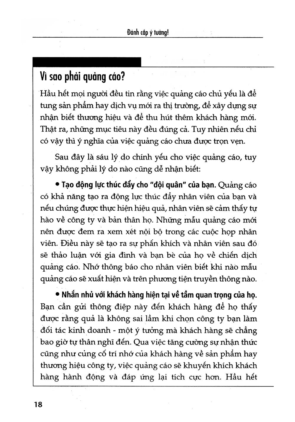 Đánh Cắp ý Tưởng (Tái Bản)