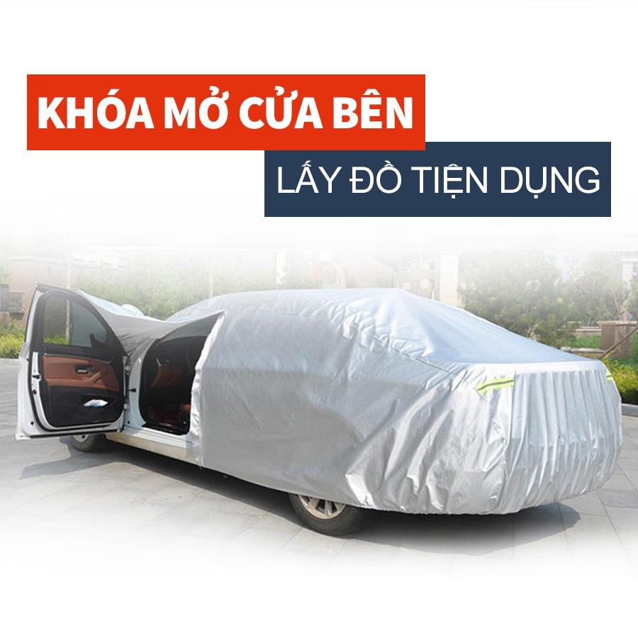 Bạt trùm xe ô tô Ford Everest vải dù oxford cao cấp , áo bạt phủ trùm che kín che nắng, che mưa