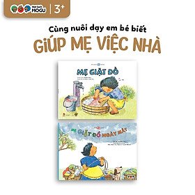 Truyện Ehon bé 3-4-5 tuổi - Bộ 2 cuốn Giúp mẹ việc nhà