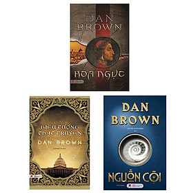 Combo Tuyển Tập Tác giả Dan Brown 1 (Nguồn Cội + Hỏa Ngục + Biểu Tượng Thất Truyền)