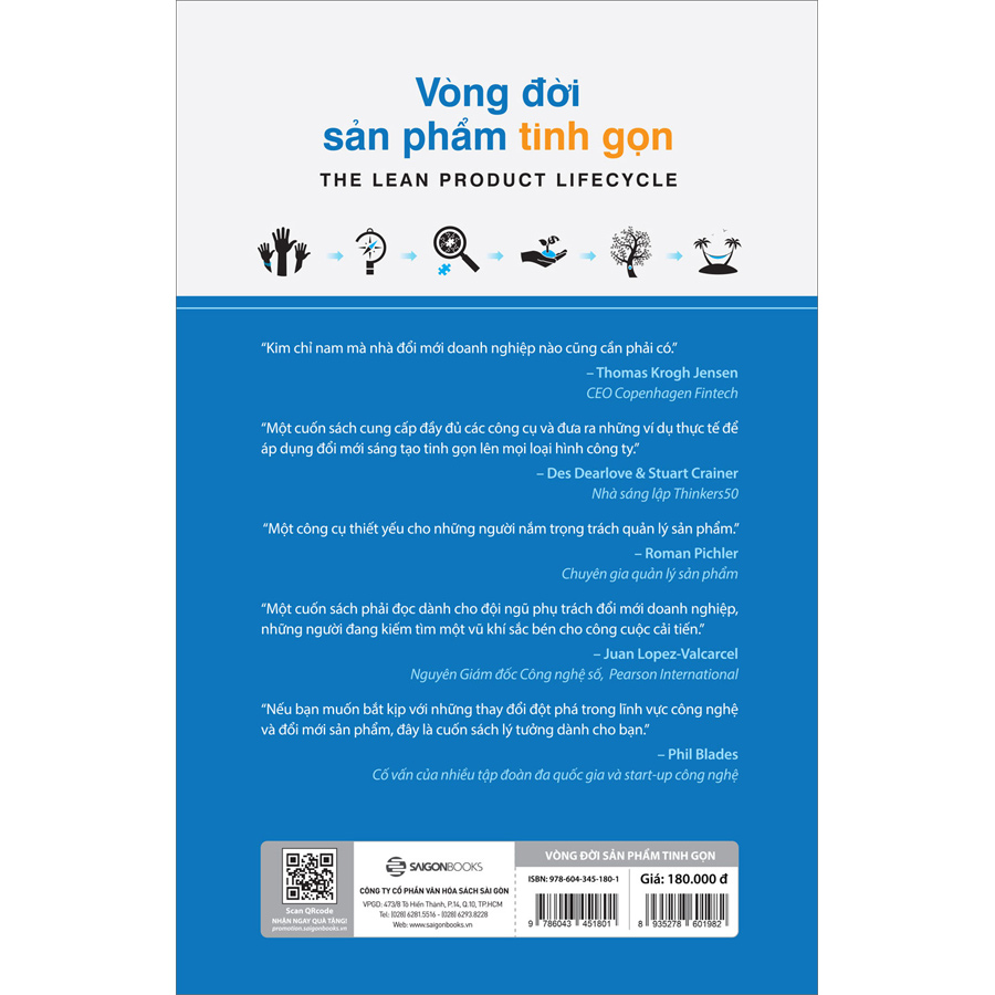 Sách Vòng Đời Sản Phẩm Tinh Gọn