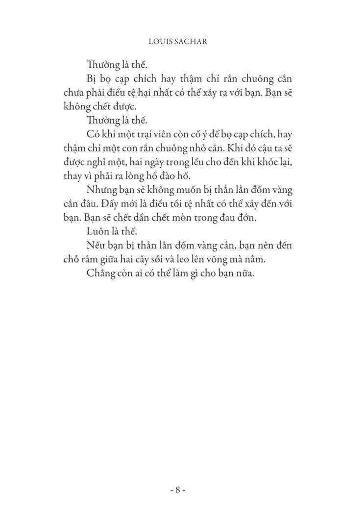 Hố (Louis Sachar)(Tái Bản 2020)