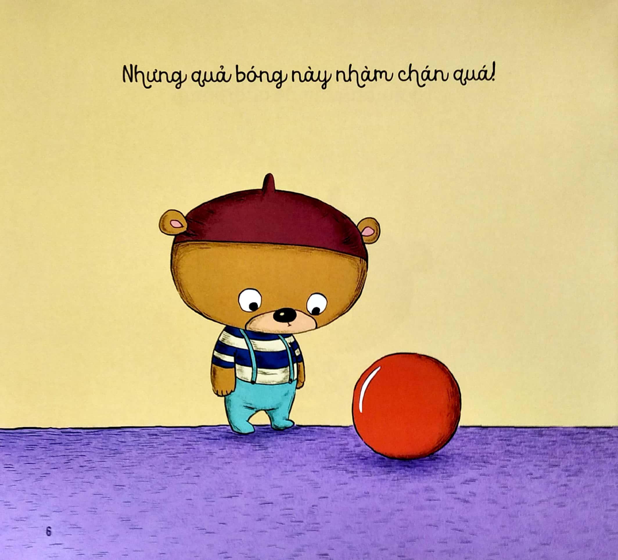 Bé Học Điều Hay Qua Câu Chuyện Nhỏ - Gấu Con Tinh Nghịch - Quả Bóng Hoàn Hảo Nhất
