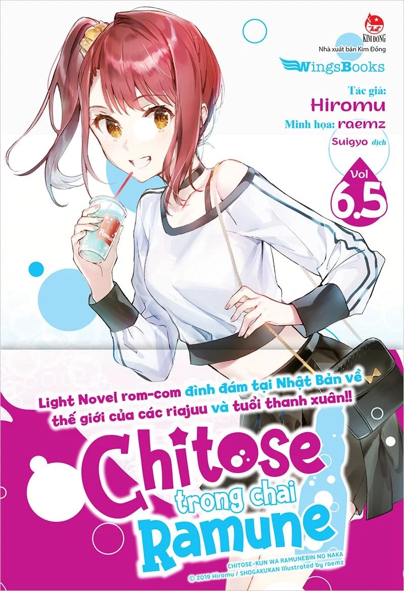 Sách - Chitose trong chai ramune (combo 7 tập từ tập 1 đến 6.5)