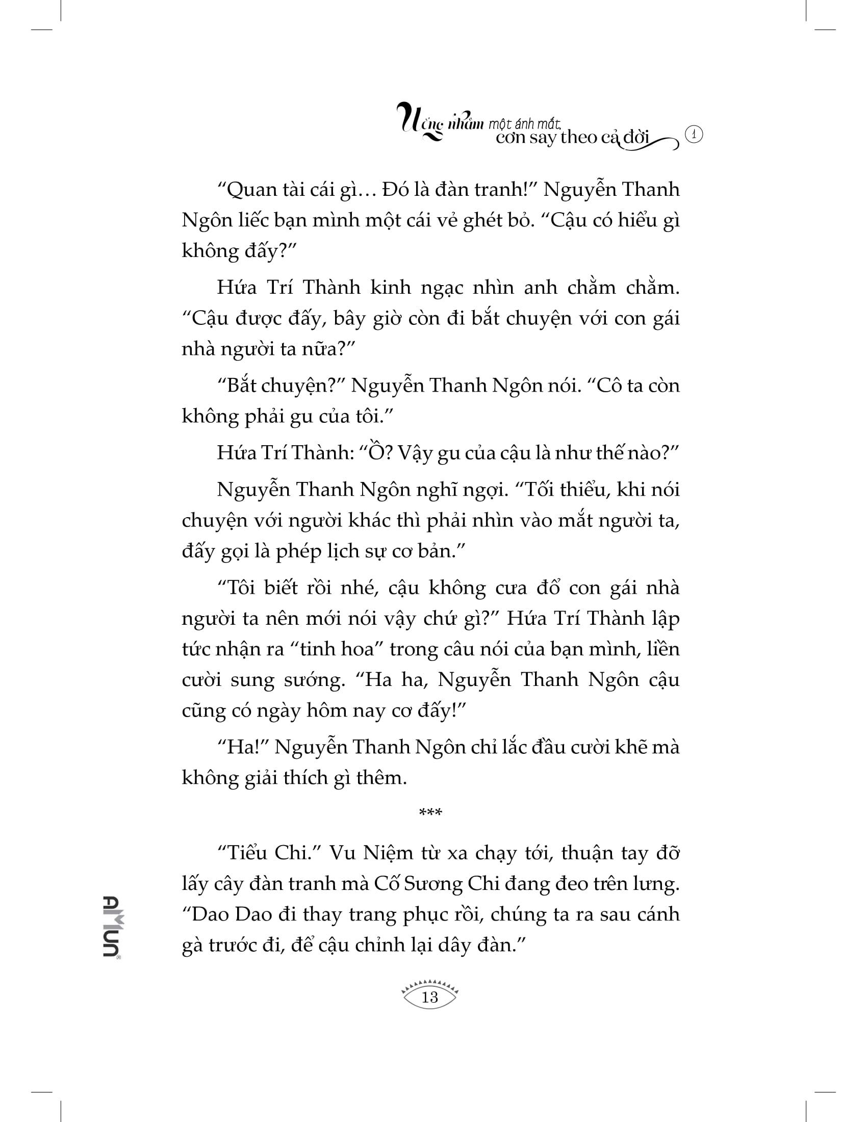 Uống Nhầm Một Ánh Mắt, Cơn Say Theo Cả Đời Tập 1