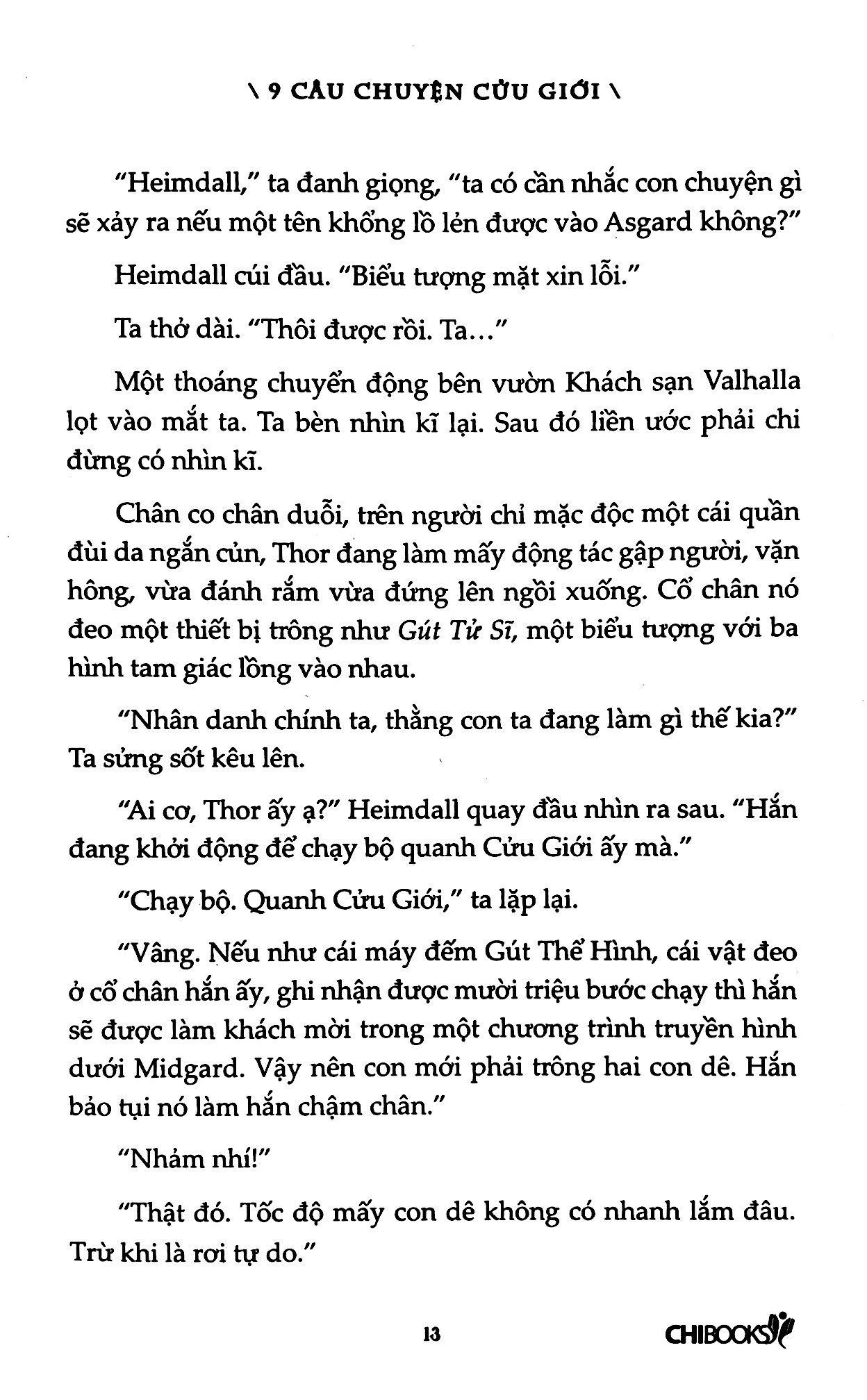 Series Magnus Chase Và Các Vị Thần Asgard (Ngoại Truyện): Chín Câu Chuyện Cửu Giới