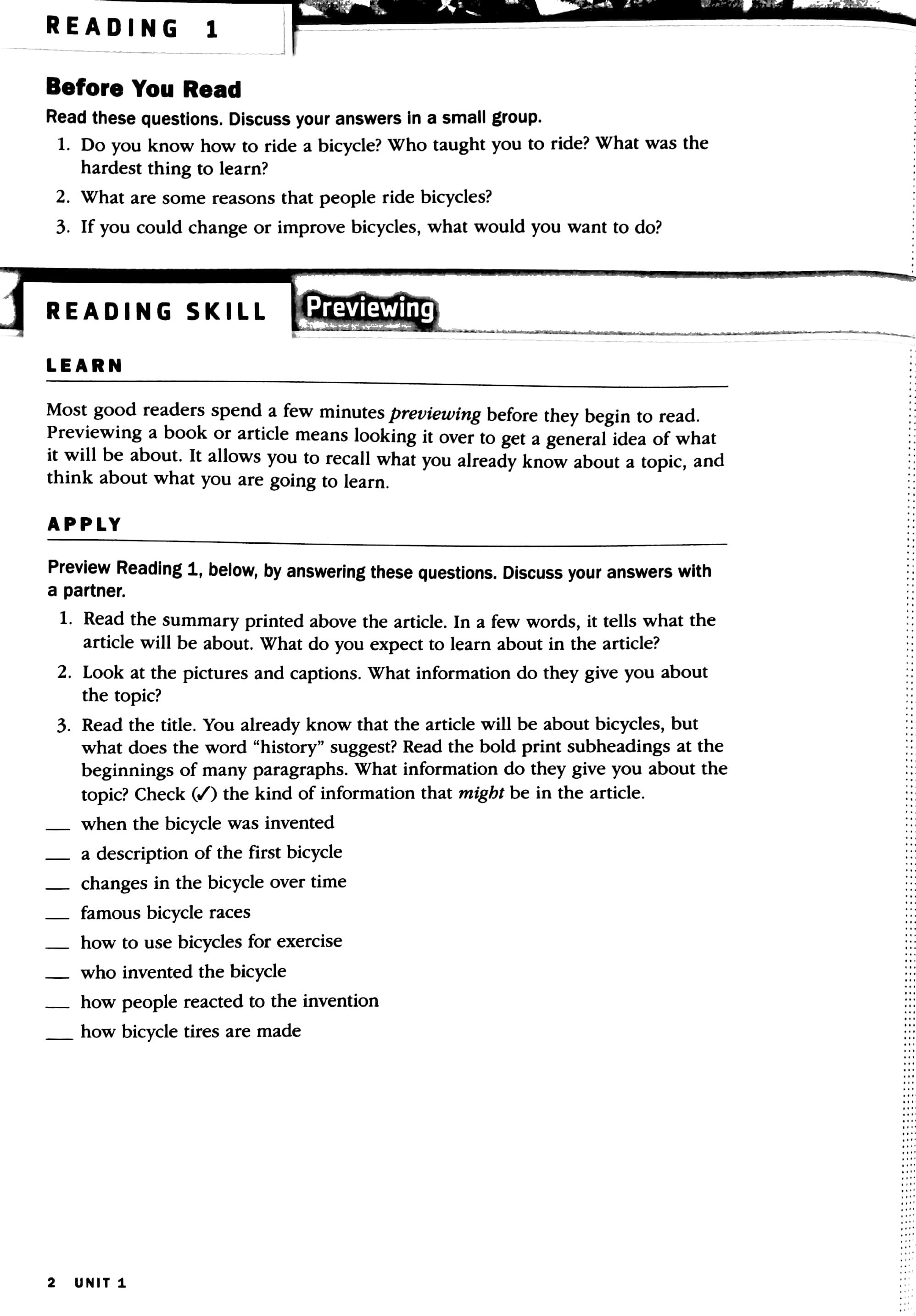 Inside Reading: Level 1: Student Book