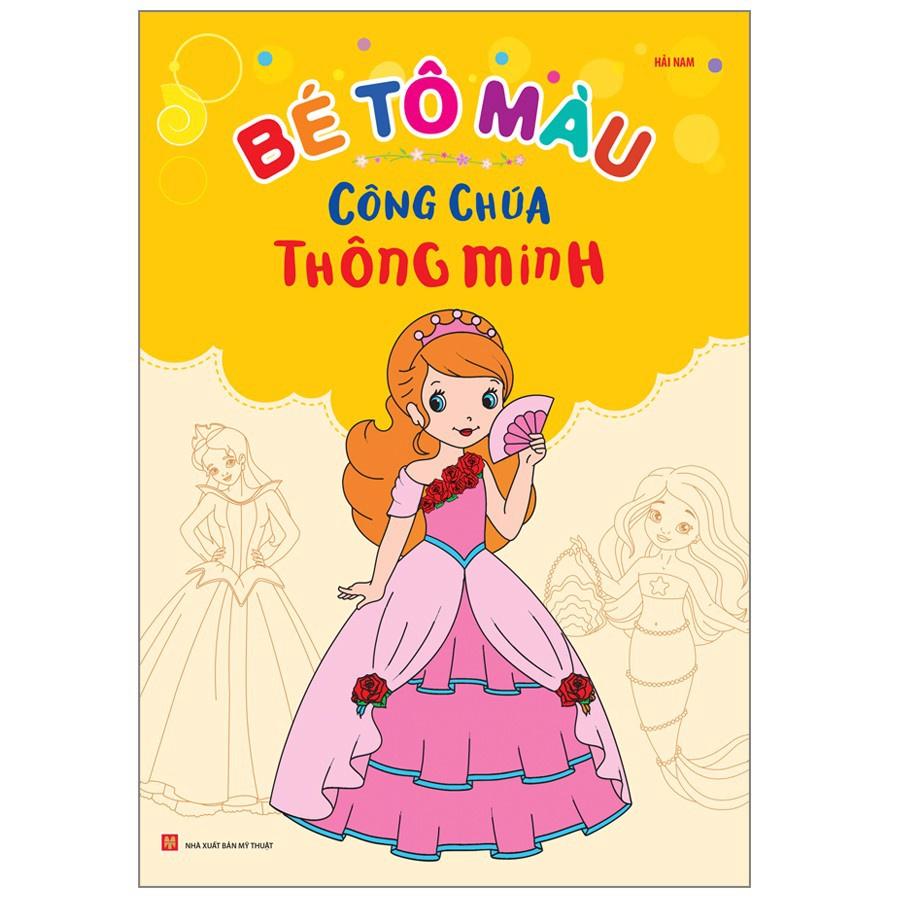 Túi Bé Tô Màu Công Chúa ( 6 Cuốn ) - Bản Quyền