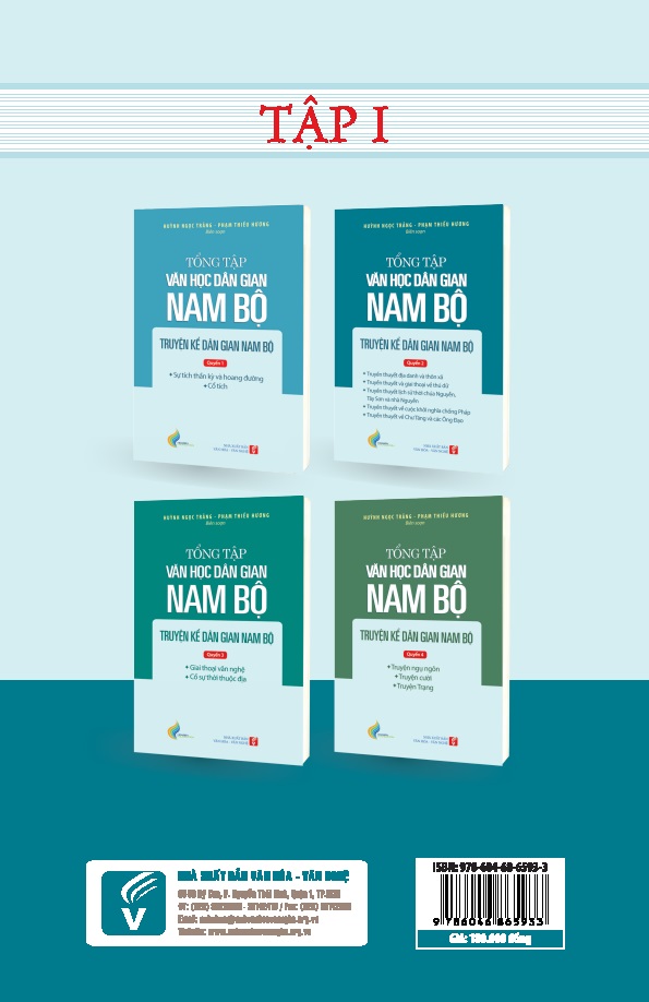 Tổng tập Văn học dân gian Nam bộ - Tập 1 Quyển 2: Truyện kể dân gian Nam bộ - TH180