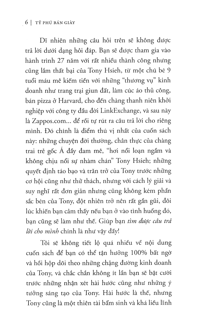 Tỷ Phú Bán Giày (Quà Tặng Tickbook Đặc Biệt)
