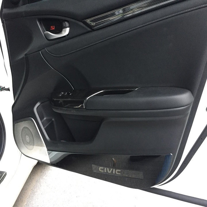 Bộ ốp Titan chống trầy xước Tapli, Táp li dành cho xe Honda Civic 2016-2019