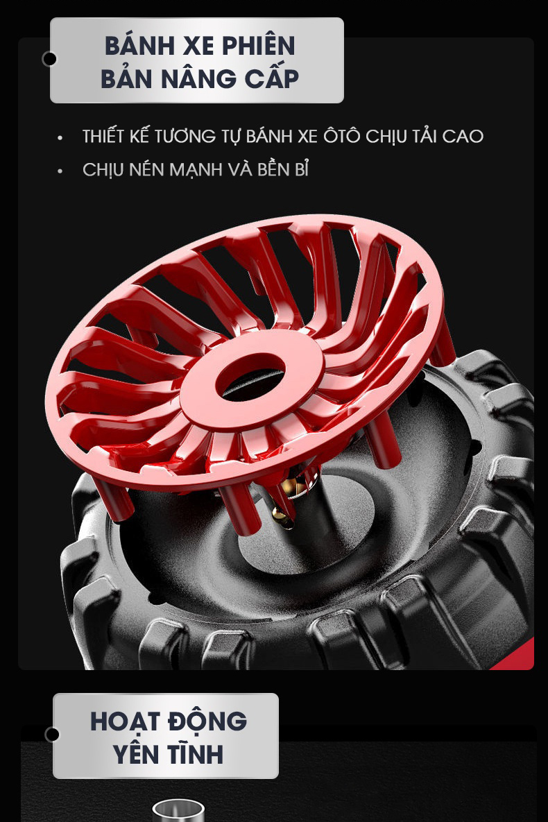 Con Lăn Tập Bụng Lò Xo Trợ Lực SW-800 Chịu Tải 200kg Đại Nam Sport + Tặng Thảm Lót Đầu Gối