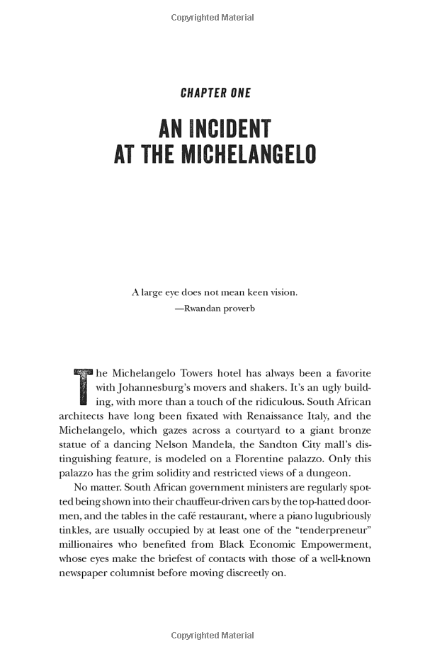 Do Not Disturb: The Story Of A Political Murder And An African Regime Gone Bad