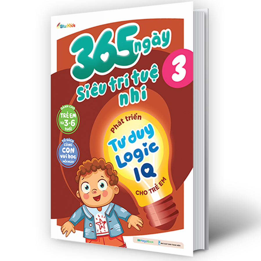 365 ngày siêu trí tuệ nhí - Phát triển tư duy logic IQ cho trẻ em 3