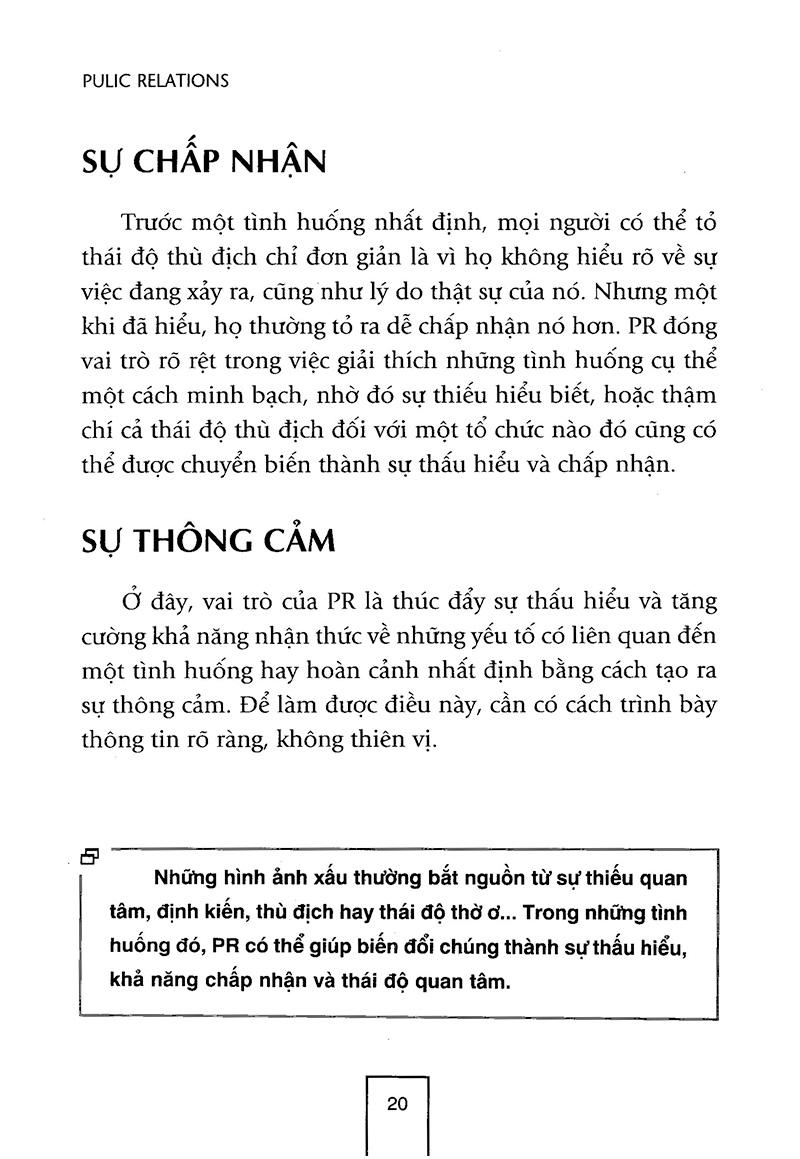 Những Bí Quyết Căn Bản Để Thành Công Trong PR (Tái Bản 2012)