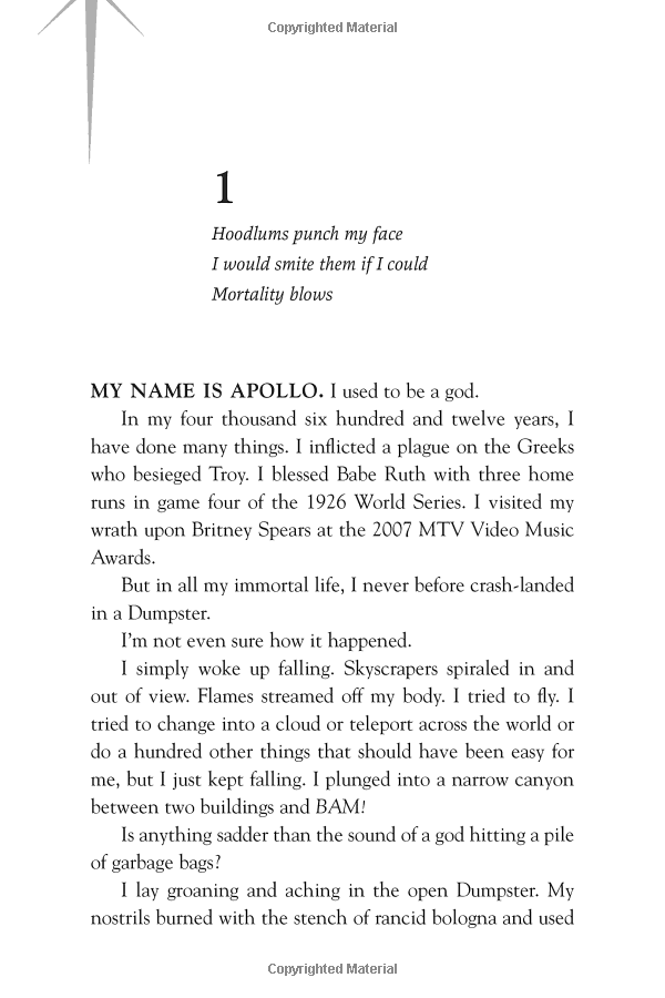 The Trials of Apollo Series #1: The Hidden Oracle