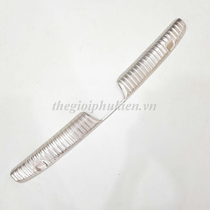 BỘ SẢN PHẨM Nẹp bước chân và ốp chống trầy cốp Kia Cerato 2016-2018 - Mẫu Inox
