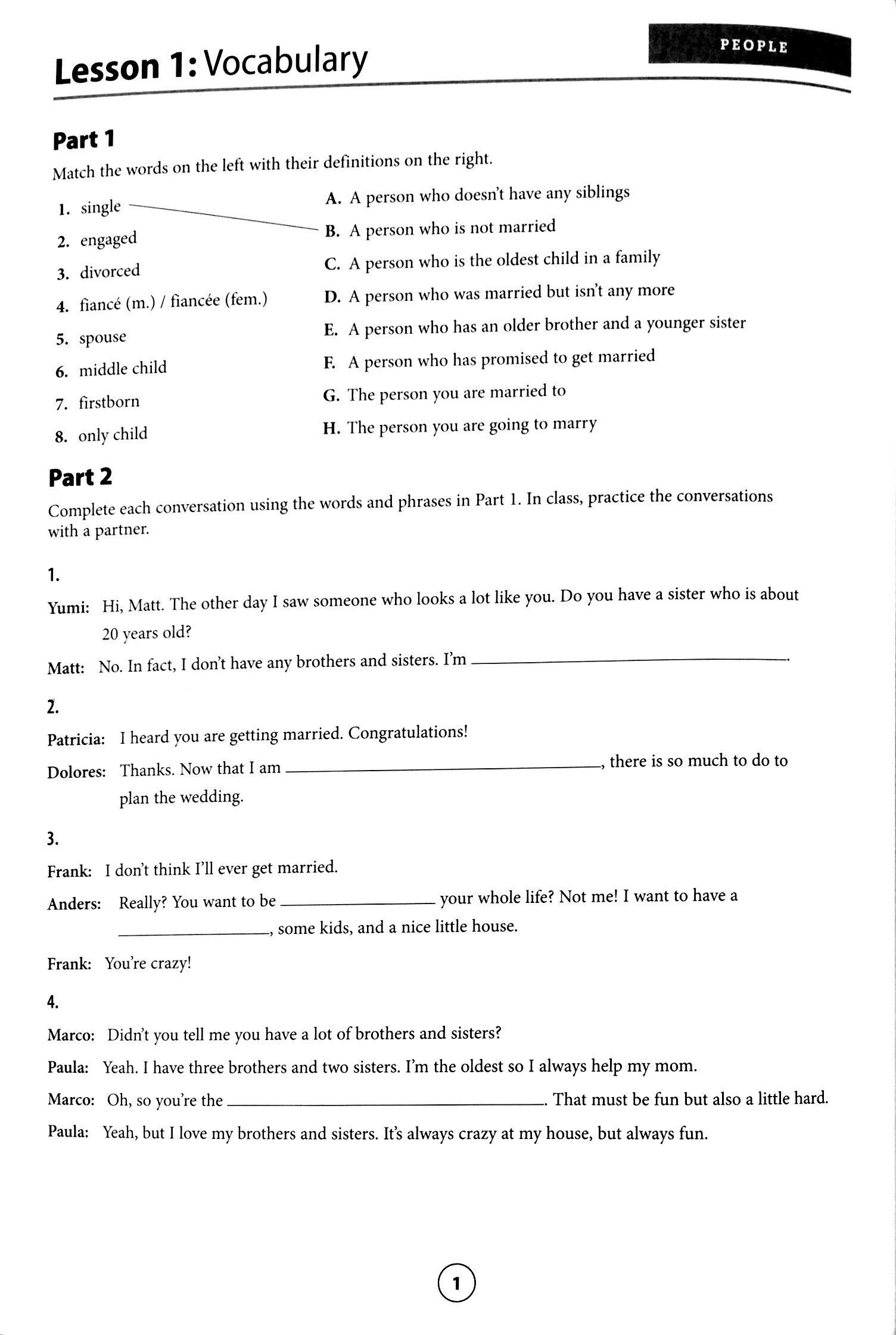 Speak Now 3 Workbook