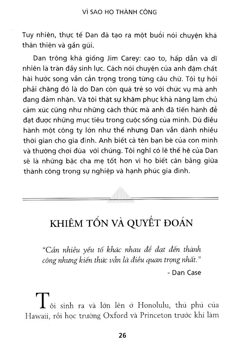 Vì Sao Họ Thành Công - Tập 1
