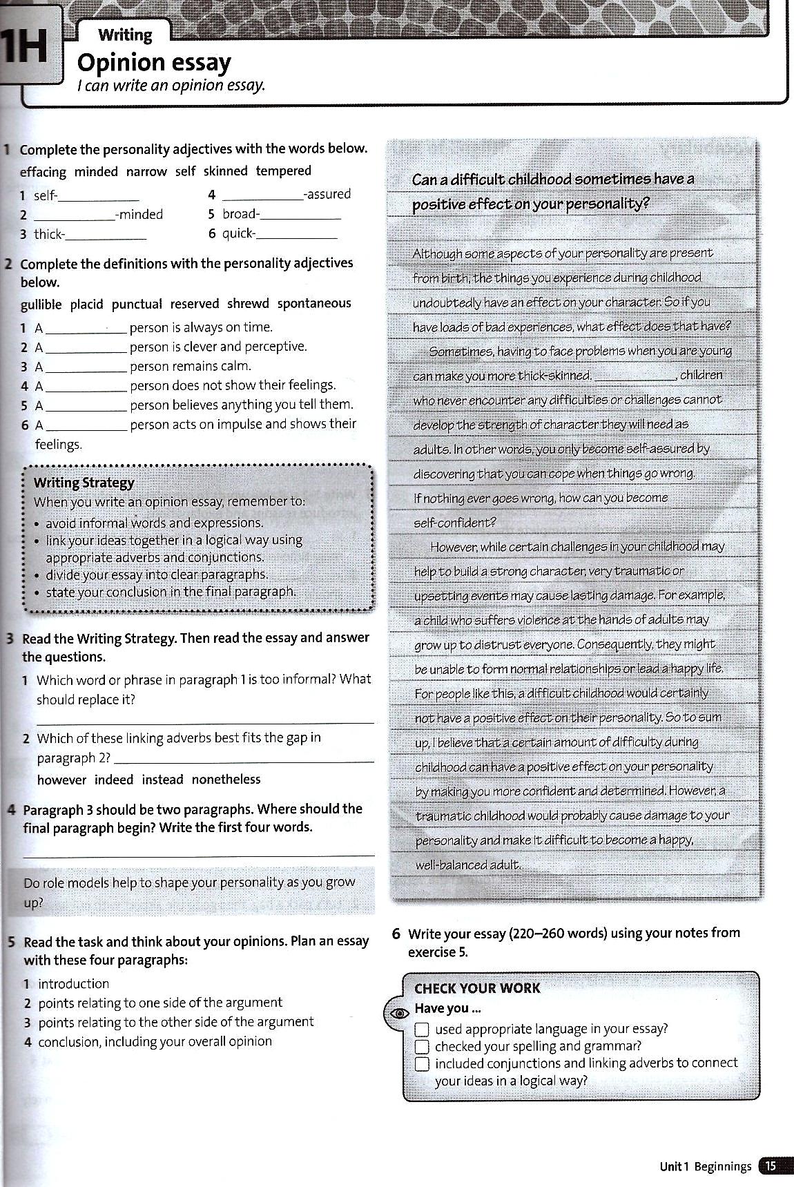 Solutions: Advanced: Workbook 3rd Edition