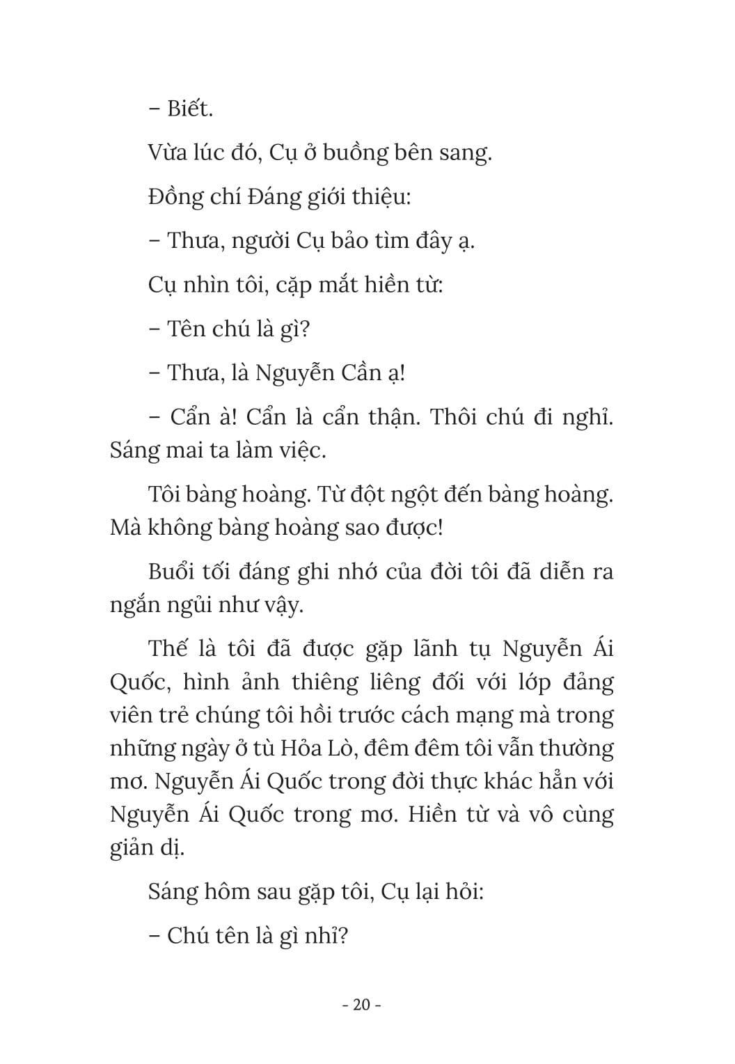 Sách - Thư Kí Bác Hồ Kể Chuyện