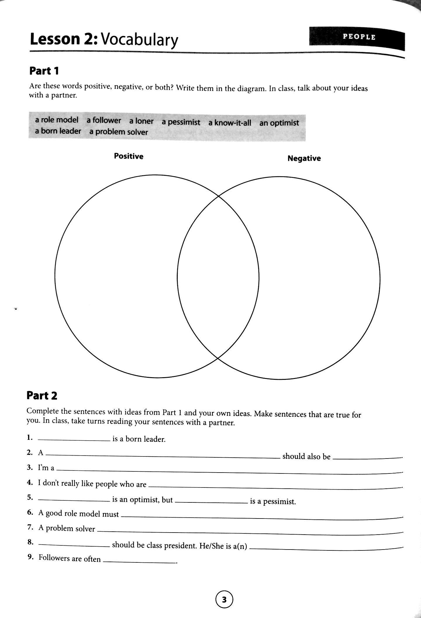 Speak Now 3 Workbook