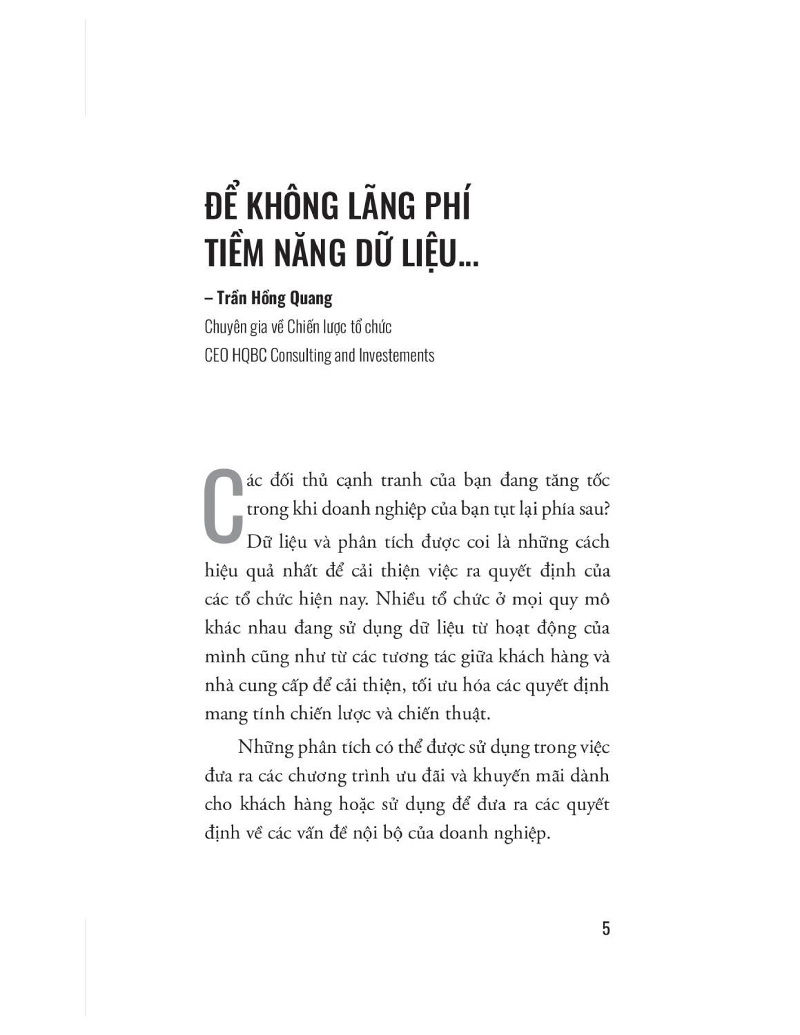 Ra Quyết Định Dựa Trên Phân Tích Dữ Liệu - AL