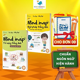 Sách - Combo Mindmap cho học sinh tiểu học - Từ vựng + Ngữ pháp - Lẻ/combo tùy chọn