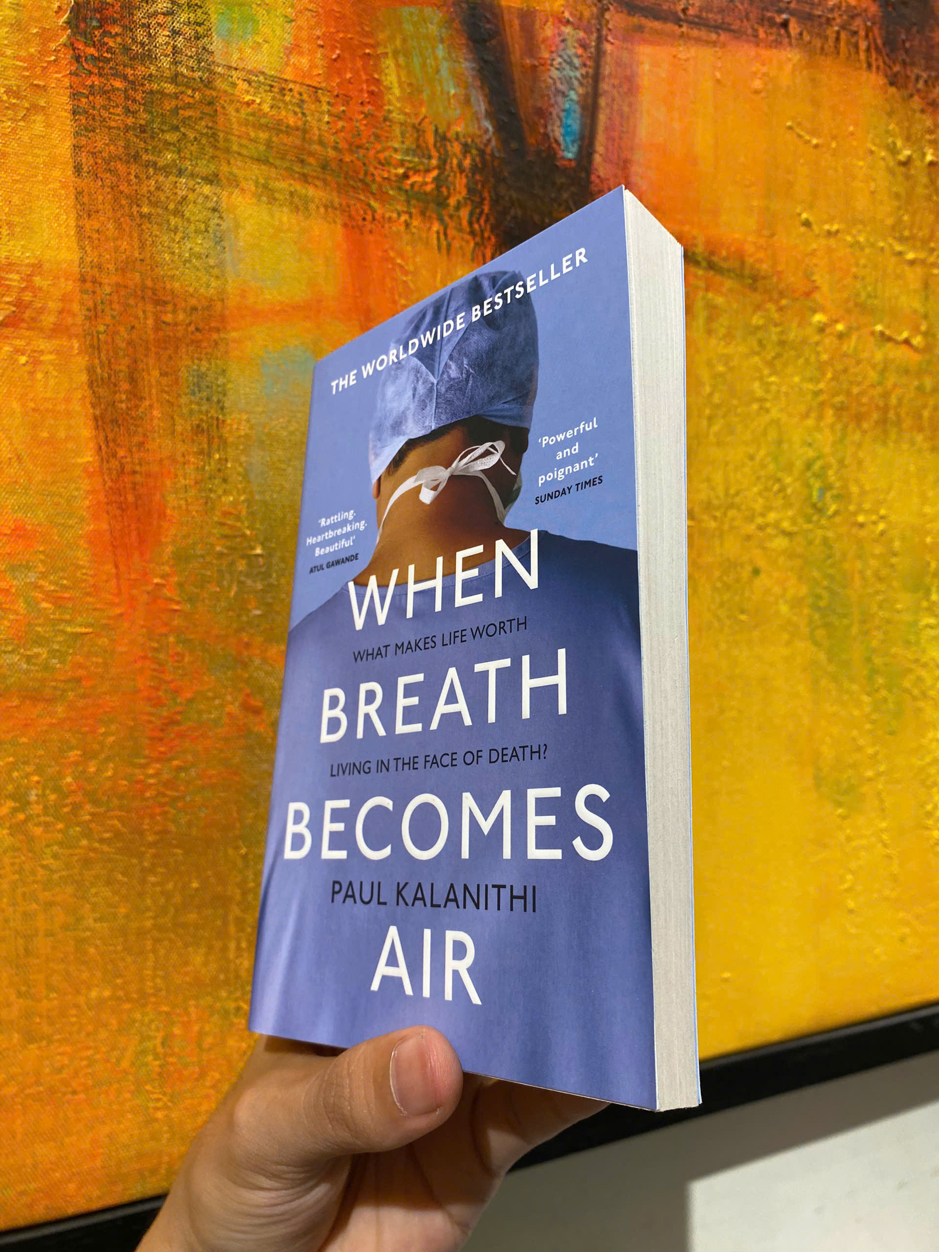 Sách - When Breath Becomes Air: Pulitzer Prize Finalist (THE MILLION COPY BESTSELLER) by Paul Kalanithi / Nonfiction / Memoir / Biography