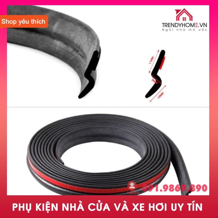 Hàng Mới Gioăng cao su chữ Z - Chống bụi , chống thoát nước chống ồn dành cho xe hơi Cuộn 10m