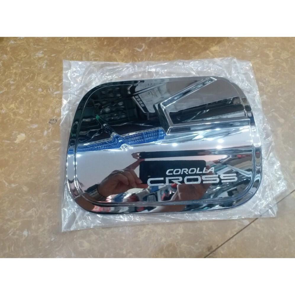 ỐP TRANG TRÍ NẮP BÌNH XĂNG MẠ CROM DÀNH CHO TOYOTA COROLLA CROSS